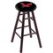 Holland Bar Stool Co Oak Counter Stool, Dark Cherry Finish, Eastern Washington Seat RC24OSDC - alternate 1